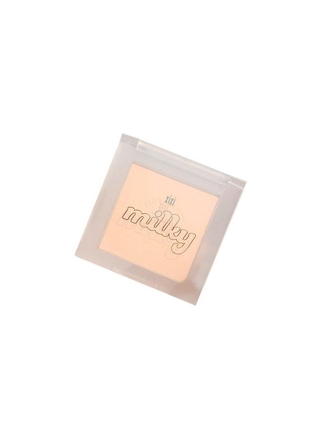 SURORAIN Blush Palette, Milk Galaxy Soft Mist Blush Monochrome Blush Palette Matte Vitality Nude Makeup Rouge Repair Blush Portable Daily Light Makeup Pink Tender Girl Beautiful Woman (Oat Sweet Milk) - Image 2