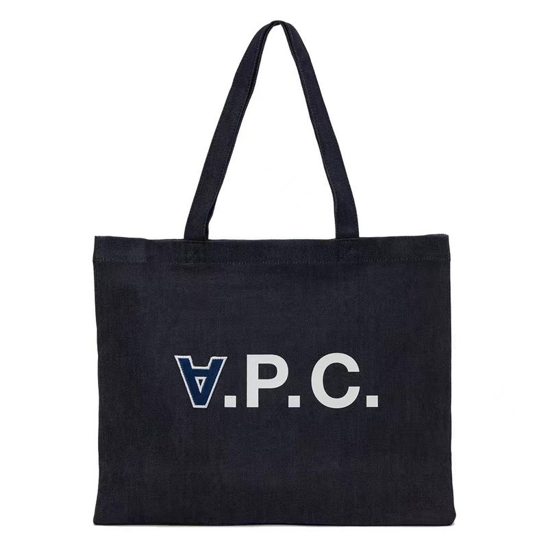 Japanese Korean Apc Tote Bag Shoulder Bag Handbag Shopping Bag Handbag Tote Large Capacity Lunch Bag - Image 1