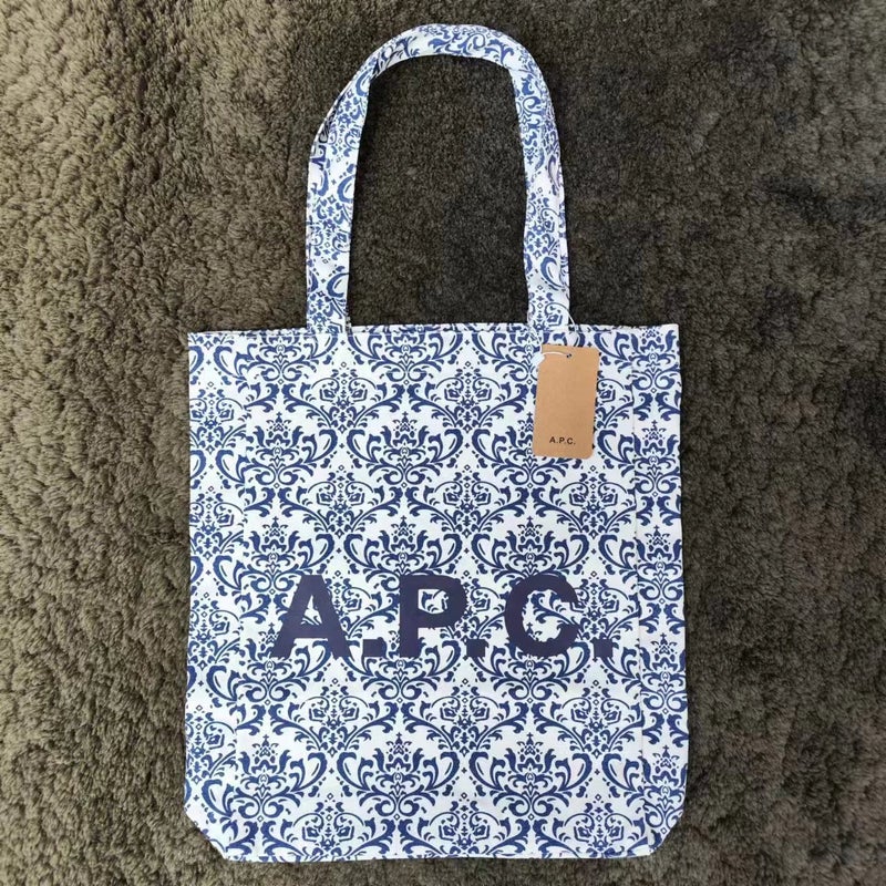 Japanese Korean Apc Tote Bag Shoulder Bag Handbag Shopping Bag Handbag Tote Large Capacity Lunch Bag - Image 3