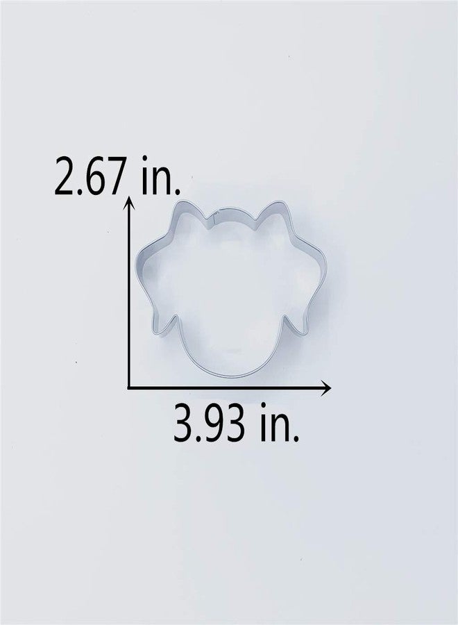 LILIAO Dog Face Cookie Cutter for Homemade Dog Biscuit Treats - 4 x 2.7 inches - Stainless Steel - Image 4
