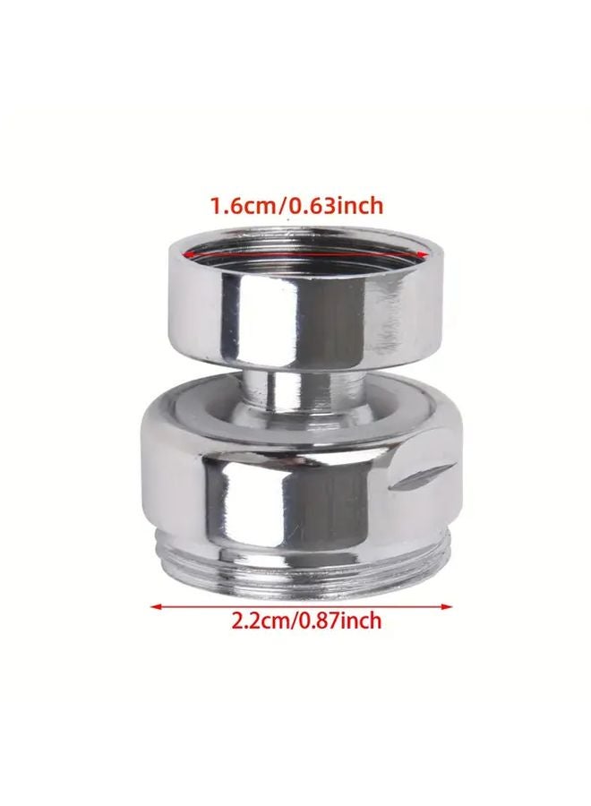 360 Degree 16 22mm Faucet Copper Adapter Water Tap Aerator Connector - Image 4