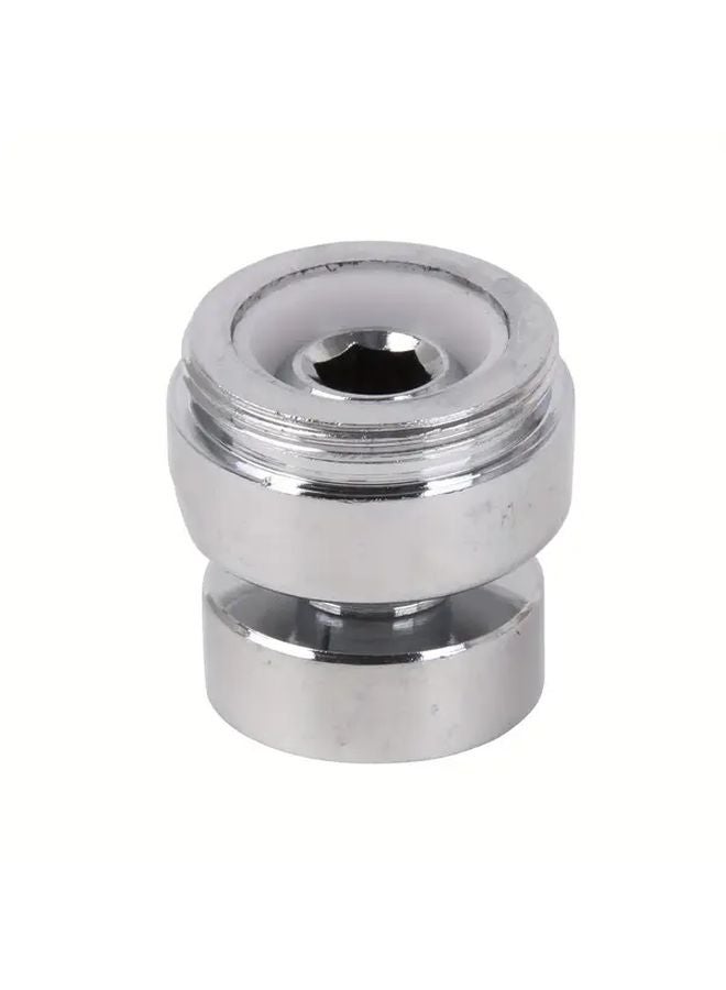 360 Degree 16 22mm Faucet Copper Adapter Water Tap Aerator Connector - Image 1