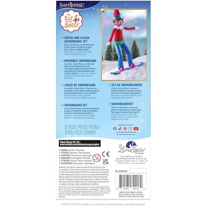 MAGIFREEZ SWISH AND SLEIGH SNOWBOARD SET - Image 4