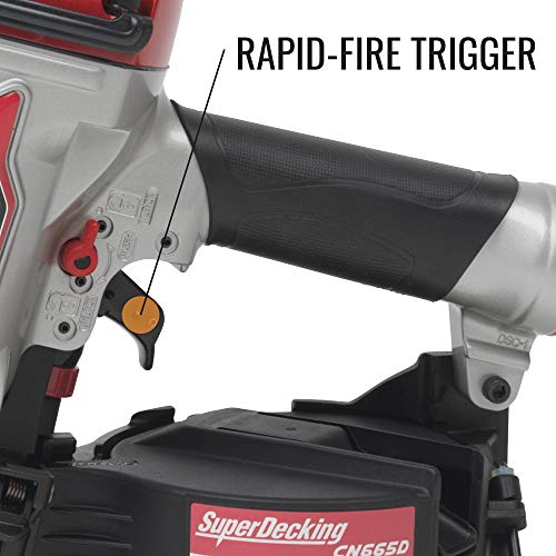 MAX USA SuperDecking CN665D Decking Coil Nailer up to 2-1/2" - Image 2