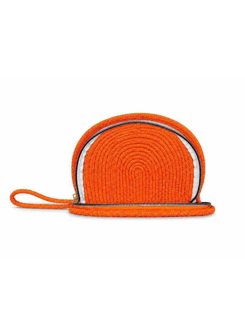 LIFESTYLISH Handbags raffia With a sparkling star and pearl details ZK-1 - Orange - Image 4