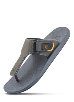 spot SPOT Casual Slippers for Men | Stylish Design, Light Weight Men's Slippers | SS-80 Grey  - Image 2