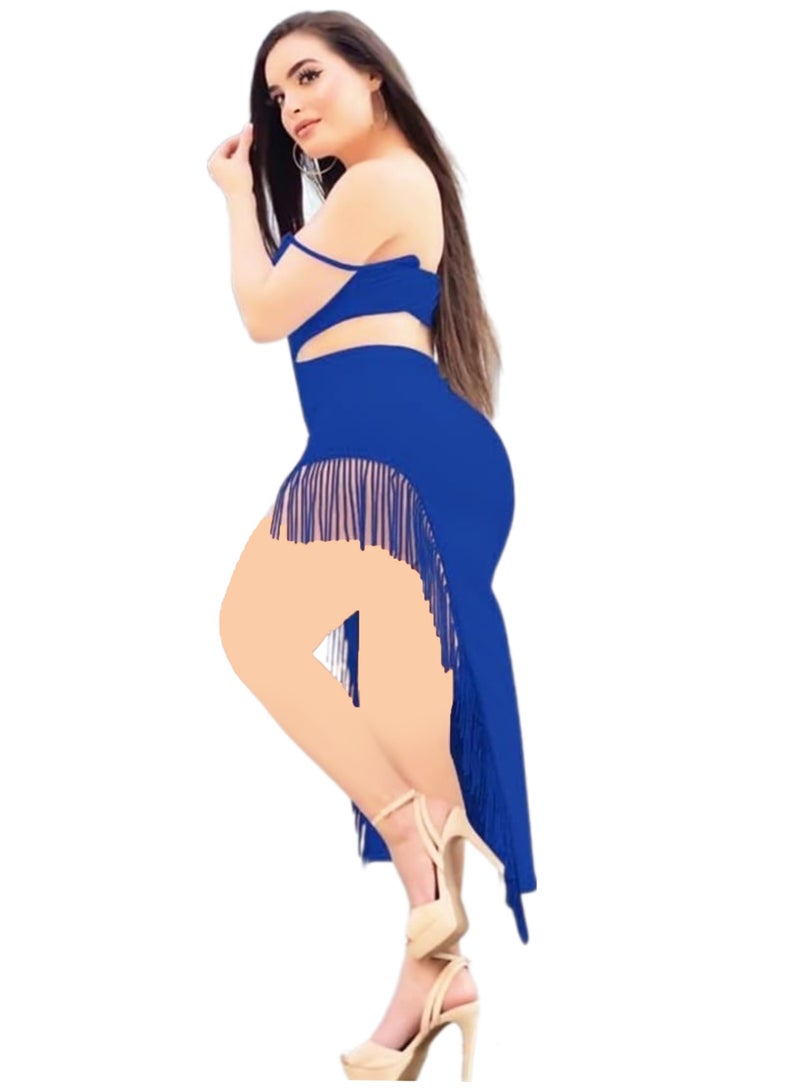Lingerie Babydoll Playsuit 113 Blue  - Image 1