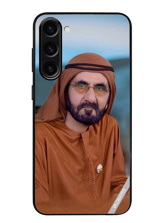 VR CREATIVE Protective Case Cover For Samsung Galaxy S23 Sheikh Mohammed Bin Rashid Al Maktoum Design Multicolour - Image 1