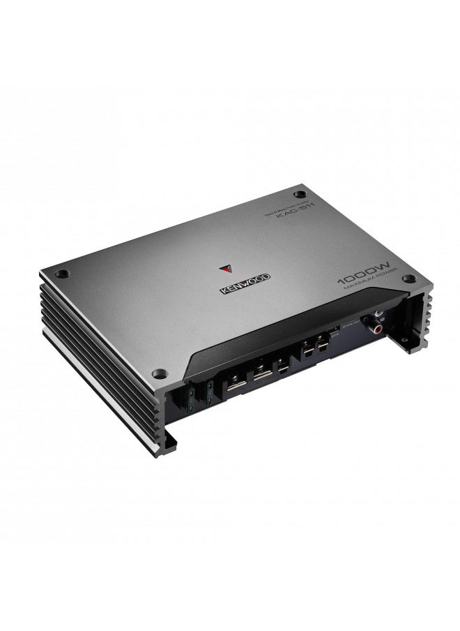 KENWOOD - Kenwood KAC-511 Class D Digital Mono Amplifier with Variable Low-Pass Crossover - Black - Image 1