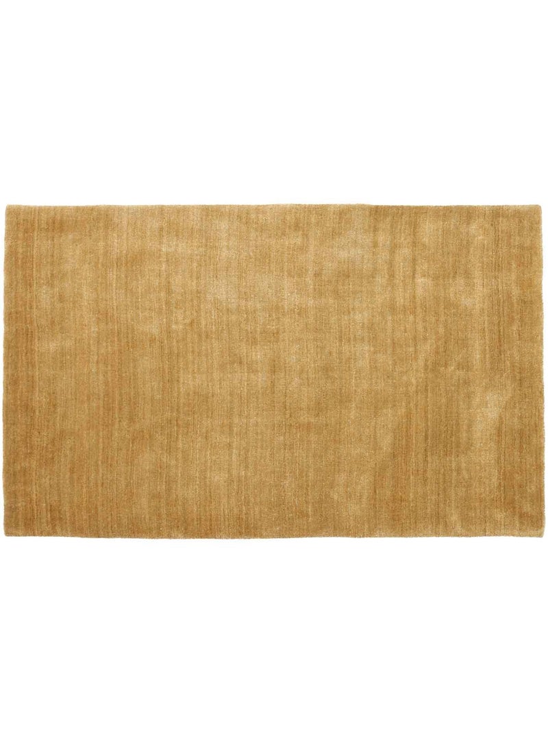 TULIP -100% BAMBOO SILK RUG- 150X230 CM- GOLD - Image 2