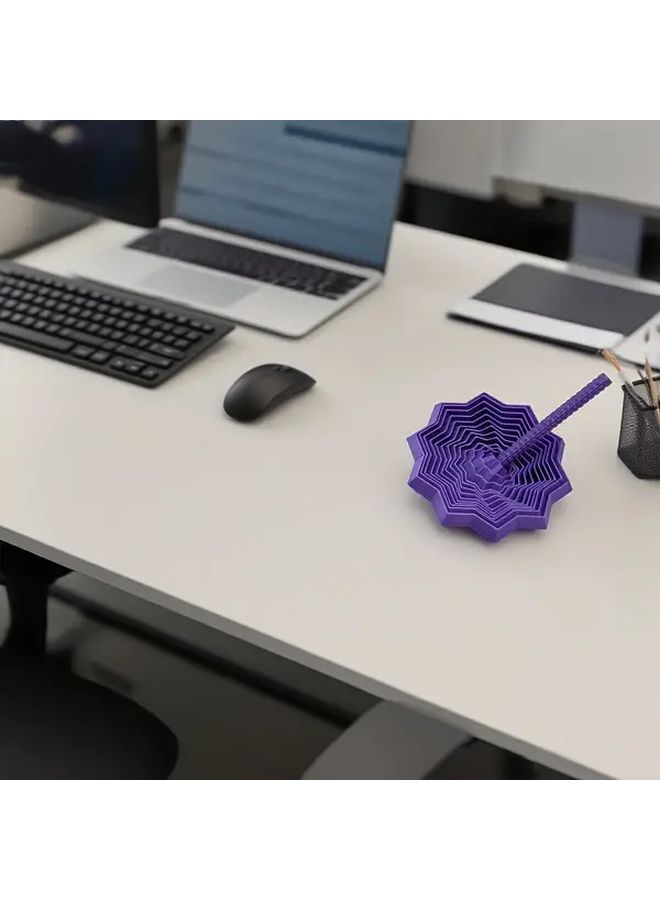 Red 3D Printed Star Shaped Finger Fidget Torque Toy 14 Plus - Image 4
