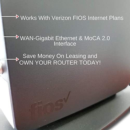 VerizonW Verizon Fios G1100 | Updated 2019 Version | AC1750 WiFi G-1100 Quantum Gateway Router for Verizon Fios Internet Plans (Renewed) - Image 3