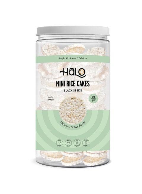 Mini Rice Cakes Black seeds 50 Pcs
