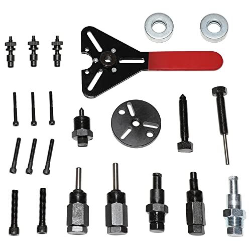 DPTOOL Air Conditioner Clutch Holding Tool A/C Compressor Clutch Remove Install Kit - Image 3