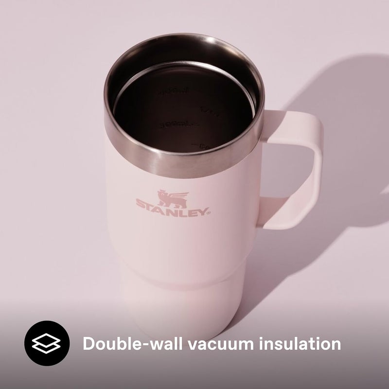 Stanley The Everyday Suburban Mug 0.47L / 16oz Rose Quartz - Insulated Travel Mug - Image 5