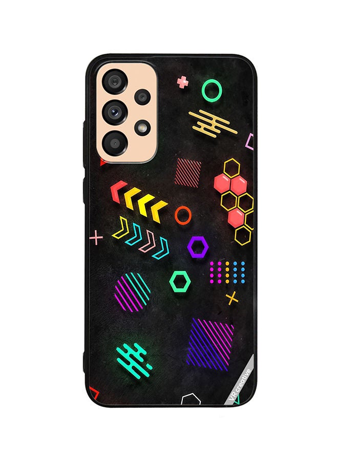 VR CREATIVE Protective Case Cover For Samsung Galaxy A53 5G Multiple Shapes Design Multicolour - Image 1