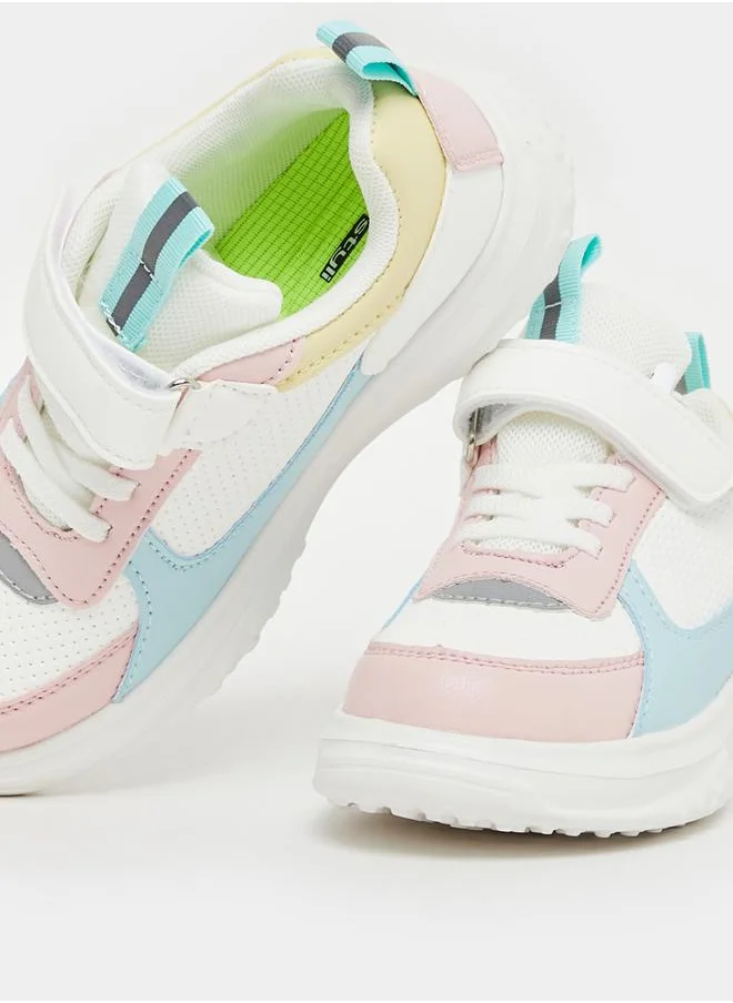 Styli Color Block Panelled Sneakers