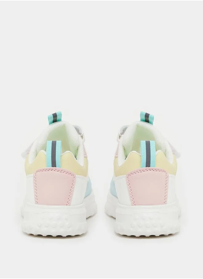 Styli Color Block Panelled Sneakers