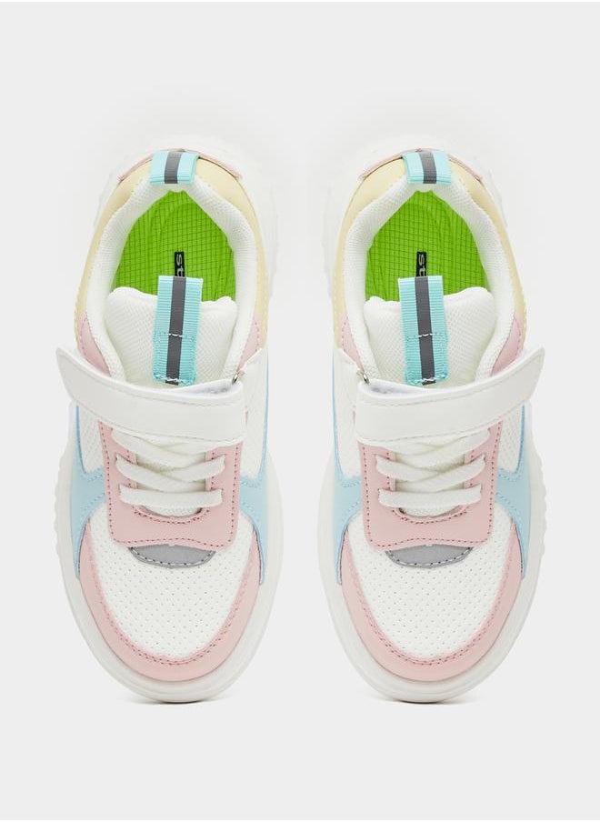 Styli Color Block Panelled Sneakers  - Image 5