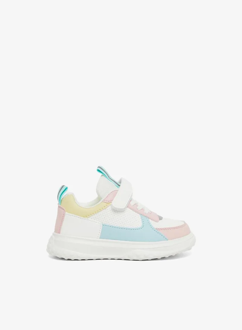 Styli Active Color Block Panelled Sneakers