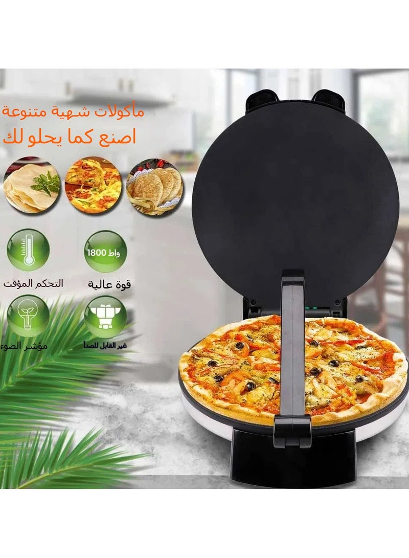 general 110v Pancake Machine Pizza Machine Spring Cake Machine Household Breakfast Electromechanical Cake Stall Pancake Maker - Image 2