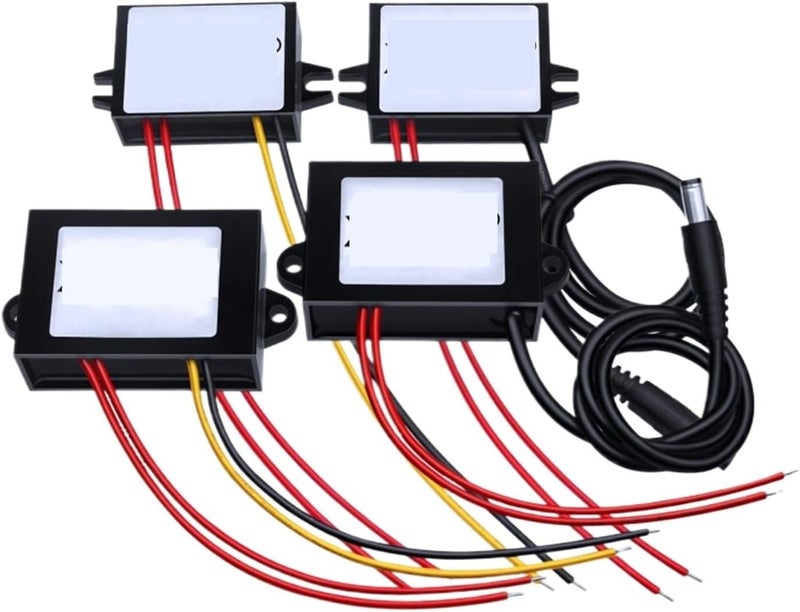 وحدة تحويل من AC24V إلى DC5V، منظم جهد هبوطي، مزود بقدرة تتراوح بين 1A و3A و5A، وحدة تحويل طاقة مع ترانسفورمر (مصنوعة من البلاستيك ABS، سعة 1A) - Image 1