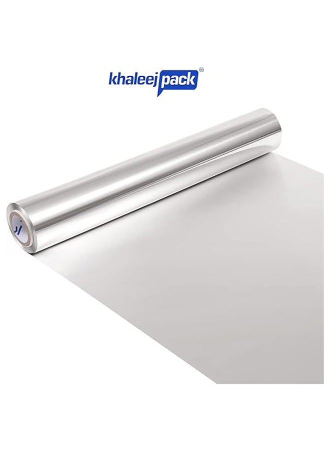 Khaleej Pack Aluminium Foil 1.8KG , 45 CM width Heavy duty bulky catering  foil roll - Image 2