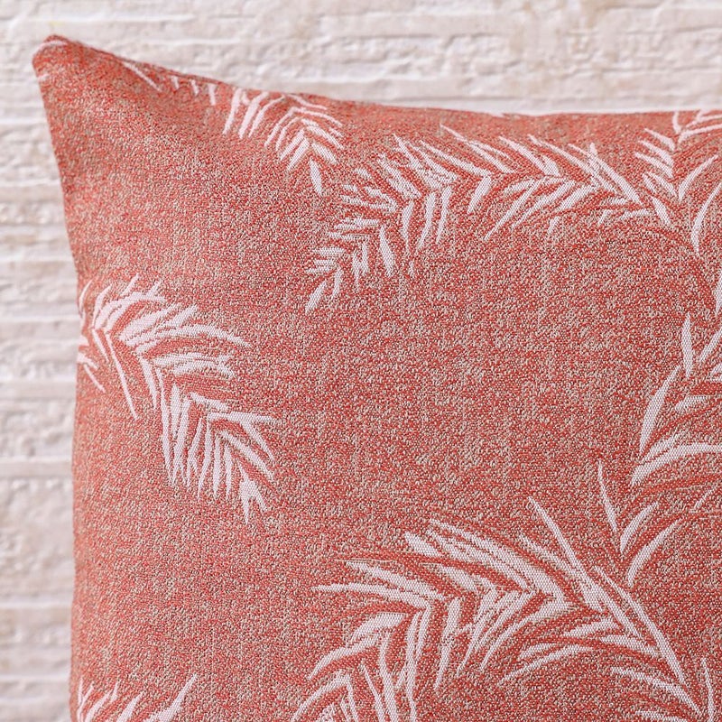 DANUBE HOME Woven Cushion 45X45Cm - Palmway Warm Pigments, Multi Color, Outdoor Cushion, 100% Olefin, For Outdoor Chairs, Sofa Arrangements And Patio Lounging - Image 4