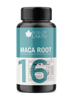 Maca Root Extract Capsules 500Gm High Potency Root Extract 60 Veg Capsules