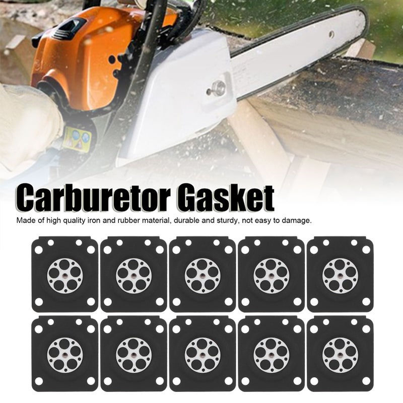 10Pcs/Set Carburetor Diaphragm Gaskets Fit for ZAMA Chainsaw MS210 MS230 MS2500 - Image 5