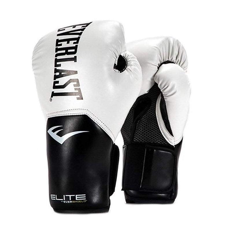 Everlast Elite Pro Style Training Gloves, White, 12 oz - Image 5