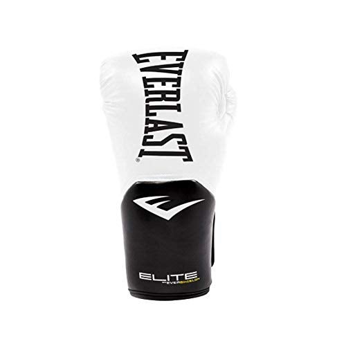 Everlast Elite Pro Style Training Gloves, White, 12 oz - Image 4