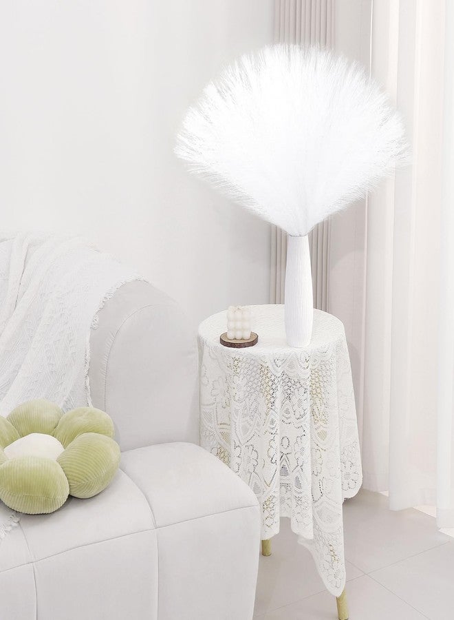 MUUNC White Pampas Grass Decor 30 Pcs 21.7 Inch Faux Pampas Grass Bulk Artificial Dried Flowers Small Vase Filler Pompas Grass. - Image 5