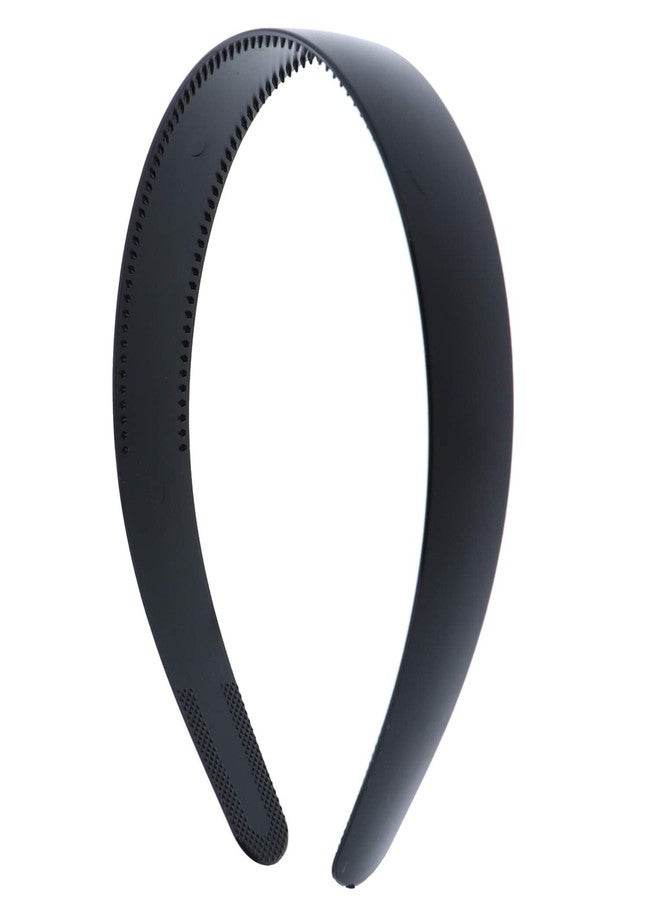 HAPPYMATES Headbands for Women and Men, Headbands in Durable Plastic, 12 Pack, Non-Slip Hair Hoop Matte - Image 1