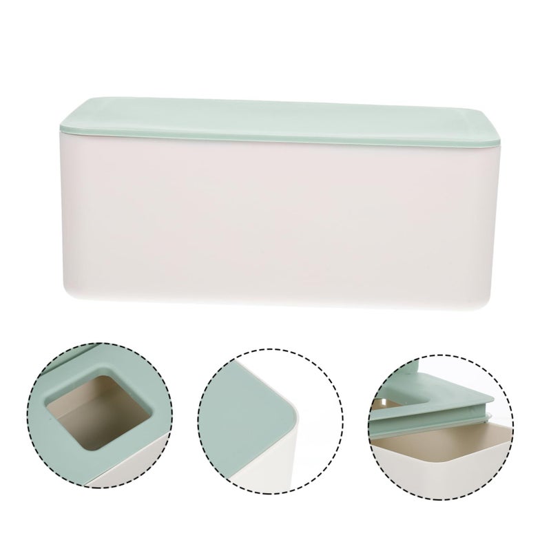 Wear Resistant Desktop Tissue Case Lid Convenient Napkin Holder for Organized Spaces - Image 5
