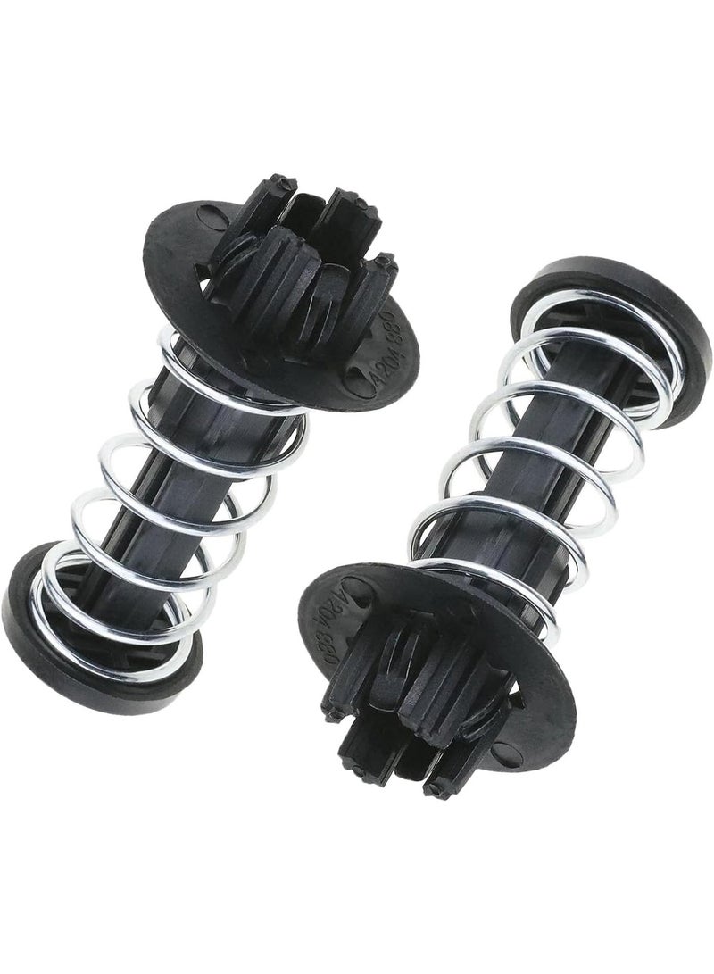 2Pcs Hood Catch Spring Safety Engine Hood Spring Compatible with 2008-2015 W204 W212 X204 C300 C350 A2048800227 - Image 1