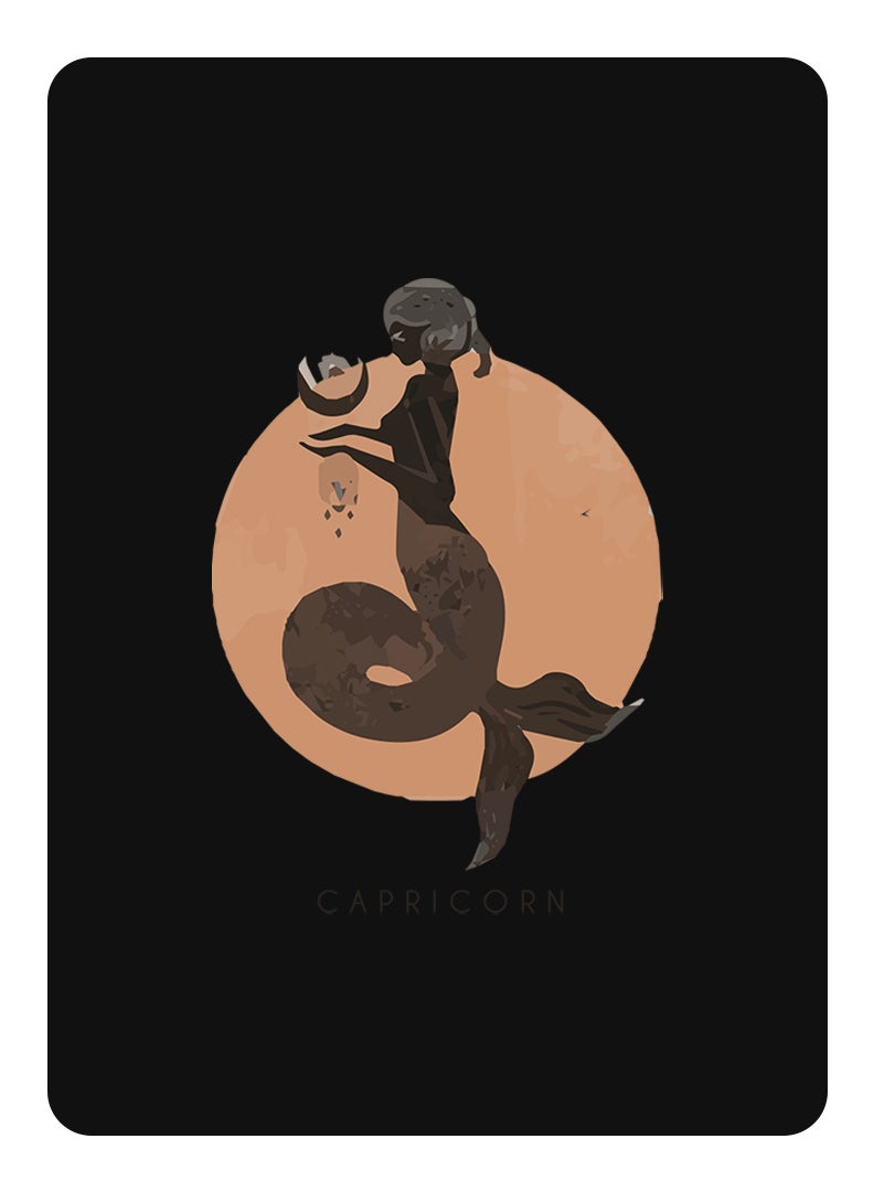 Theodor Protective Flip Case For Apple iPad 10.2 With Trifold Stand Auto Wake Sleep Shockproof Cover Capricorn - Image 1