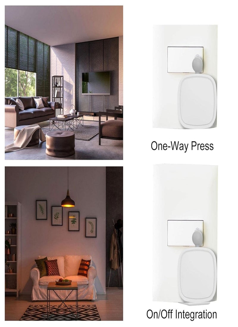 Finger-Bot Blue-Tooth Light Switch, Wireless Light Switch, Switch Button, Flick Button, Home Automation Devices, Smart Home Button, Switch Bot Curtain