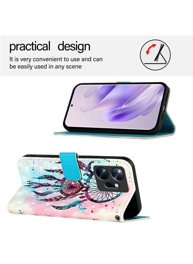 S-TOP Case For Infinix Zero 20 3D Painting Horizontal Flip Leather Phone Case - Image 3