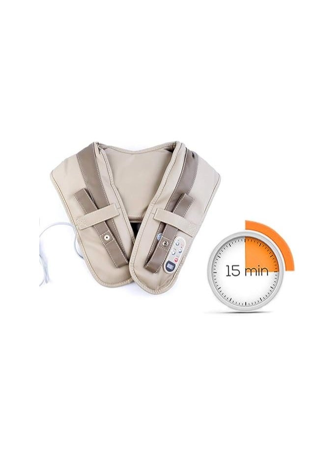 general Neck Massager Portable Electric Knocks Cervical Massage Shawls Pain Neck and Shoulder Multifunction Tapping Massager Muscle Pain Relief - Image 4