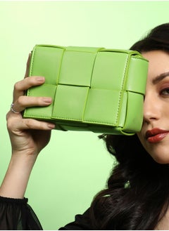 Haute Sauce The Interwine Sling Bag - Kelly Green  - Image 3