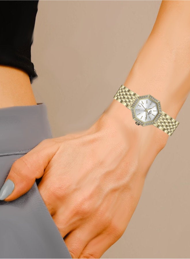 MARTINI Elegant Martini Women's Watch Stylish Silver Dial Stainless Steel Band Water Resistant Perfect for Casual and Formal Wear - Image 4