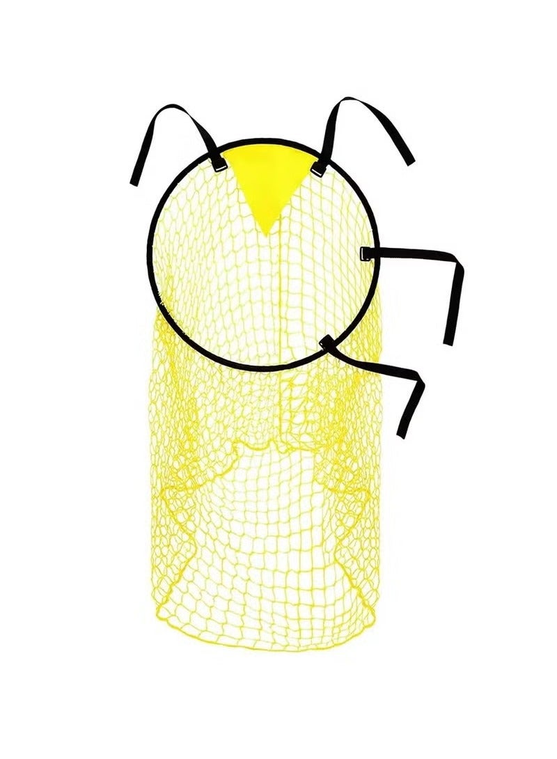 بست قطعة واحدة من نوع كرة القدم الكرة الهدف مع بروز منطقة التهديف ، زاوية اطلاق النار كرة القدم الهدف صافي ، معدات التدريب على دقة اطلاق النار - Image 1