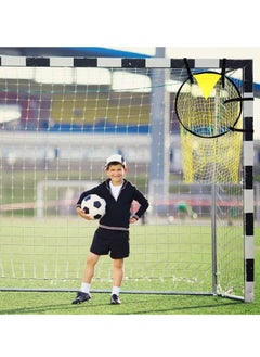 Best 1 Piece Soccer Target Goal with Highlighted Scoring Zones, Corner Shooting Soccer Goal Target Nets for Shooting Accuracy Training Practice Equipment  - Image 2