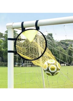 Best 1 Piece Soccer Target Goal with Highlighted Scoring Zones, Corner Shooting Soccer Goal Target Nets for Shooting Accuracy Training Practice Equipment  - Image 4