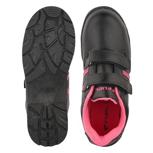 FUEL Riga Leather Industrial Safety Shoes for Women, PVC Single Density Sole, 100J Steel Toe Work Boots, Anti-Slip & Durable Heavy Engineering Footwear for Warehouse & Site Work (Pink-6UK) - Image 5