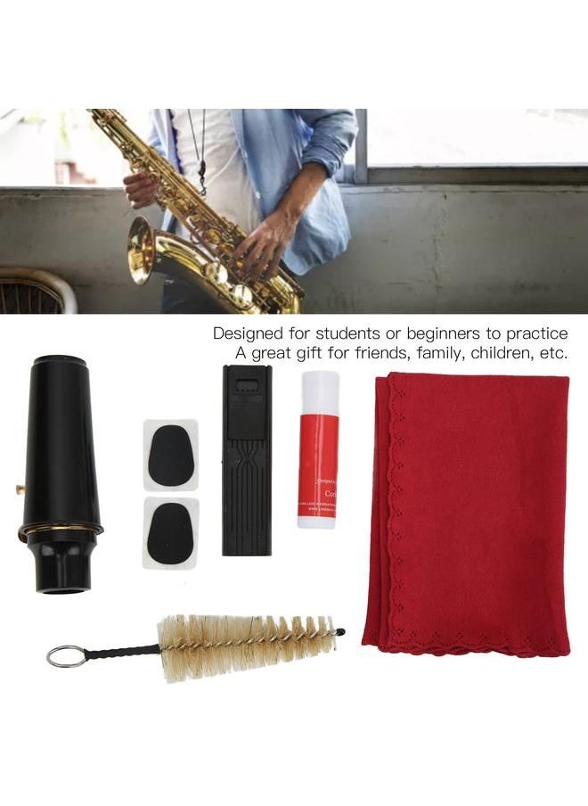 Arabest - Alto Saxophone Mouthpiece Kit Standard Saxophones Mouthpieces with Tooth Pad Brush - Image 1