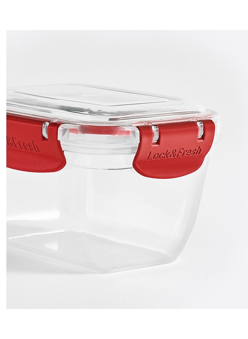 Dunia Fresh & Lock Rectangular 3-Piece Plastic Cans Set for Refrigerator with Airtight Lid - Storage Solution - BPA-Free | Lead-Free (1800-3000-5000 ML ) - pzsku/ZF107004D66C58247ABDCZ/45/_/1710256833/083b5514-f130-48dd-9a64-f184dd1ce8e4