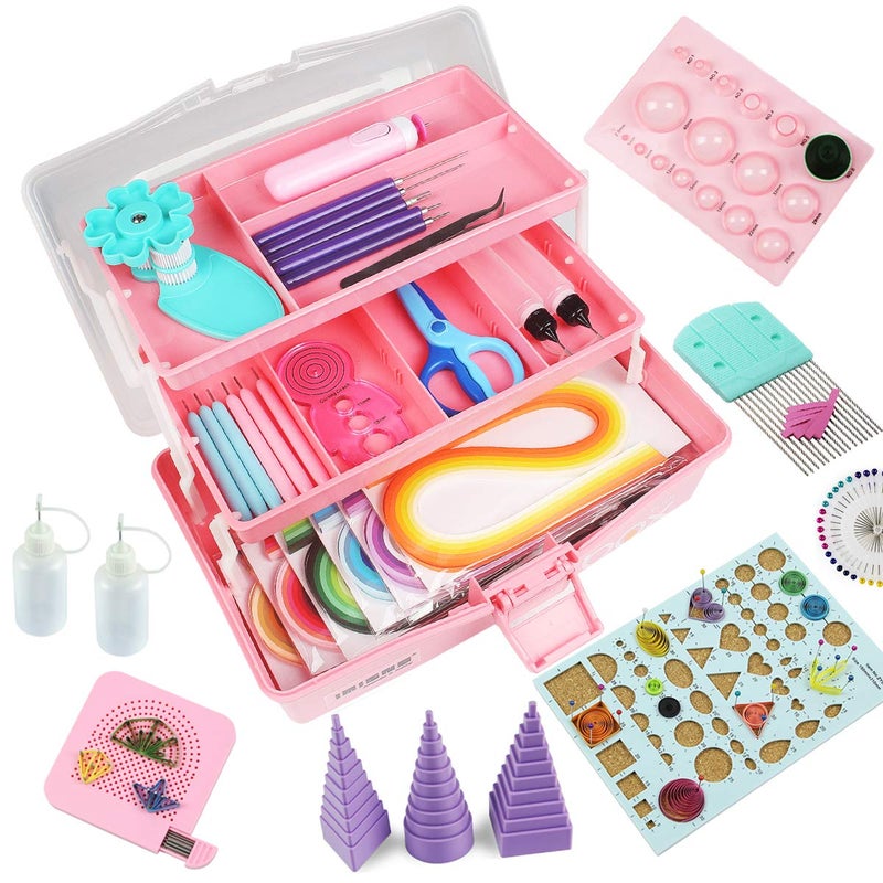 IMISNO Paper Quilling Kit - Quilling Tools and Supplies, Paper Strips
