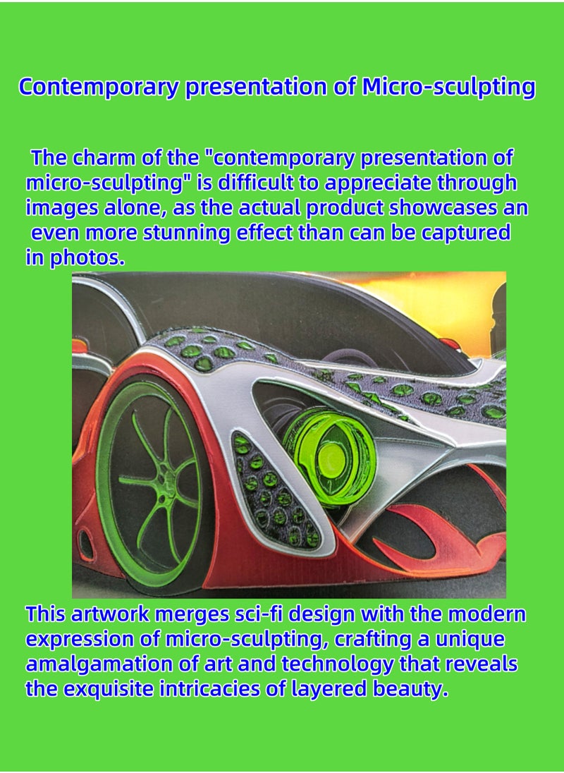 Generic - Painting - "CAR 050" by CHEN GUAN HONG: Future Sect Digital Art Creation, Sci-Fi Modern Artistic Design, Contemporary Presentation of Micro-Sculpting. This work is currently available exclusively on Platform "Noon"；The following themes are related to the works: Artwork,Decorative Painting ,Modern Artwork,Abstract Paintings,Wall Art ,Interior Decoration,Home Decor,Classic Decor,Custom Painting,Office design,Commercial design,Model home design,Clubhouse interior design,Furniture design,Landscape design,Architecture design,Soft decoration,Molding,Villa design,Decorating,Interior Design,Residential Interior Design,Commercial Decorating,Budget-Friendly Decor Ideas,Modern Home Decor Trends,Vintage Decor Inspirations,Small Space Solutions,City-Specific Interior Designers,Tips for Maximizing Small Living Spaces,Latest Trends in Home Decor for 2025. - Image 1